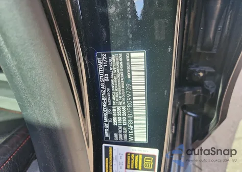 2023 Mercedes-Benz C 43 Amg из США, поврежденный, VIN W1KAF8HB2PR099729